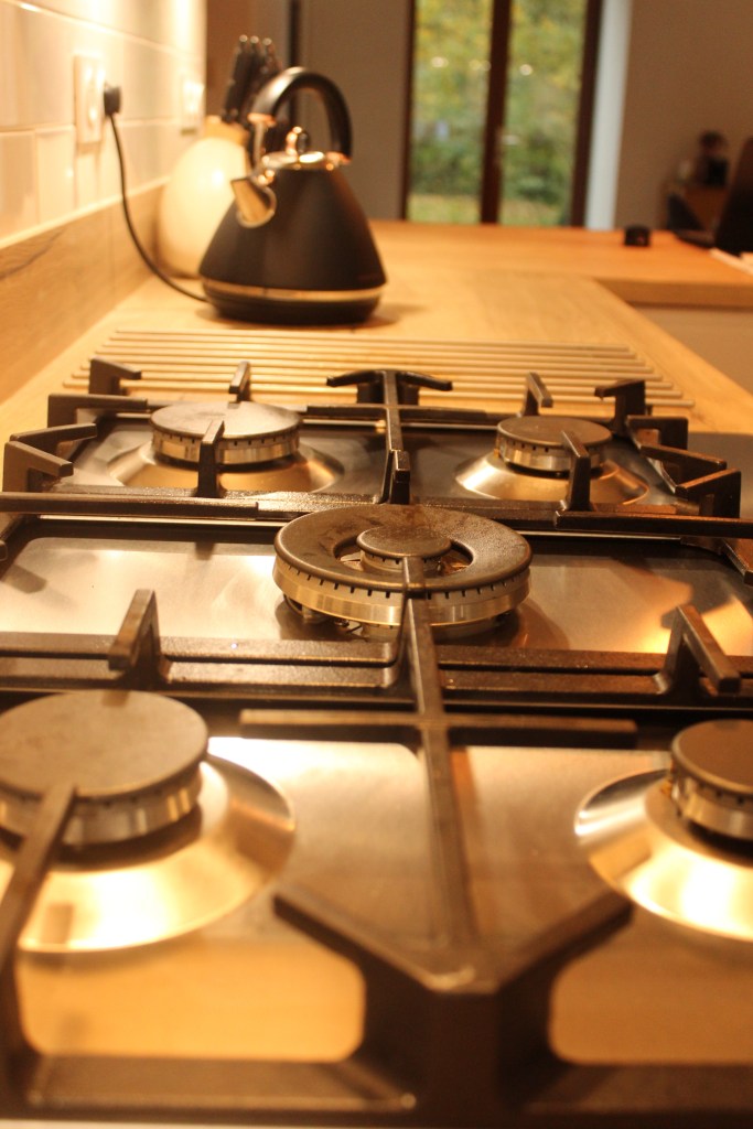 gas hob and wok burner